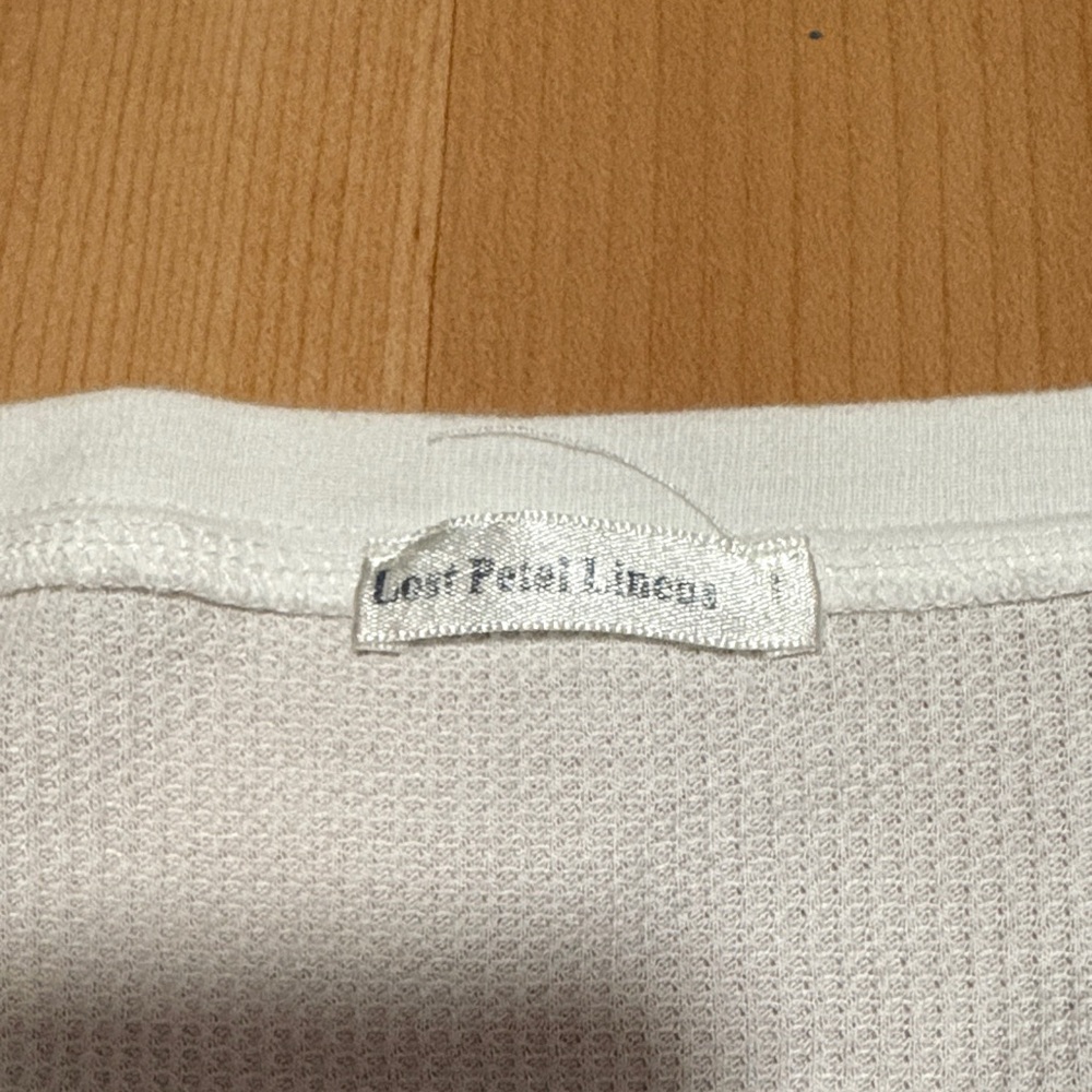 White Football Long Sleeve Shirt - Picture 2 of 5